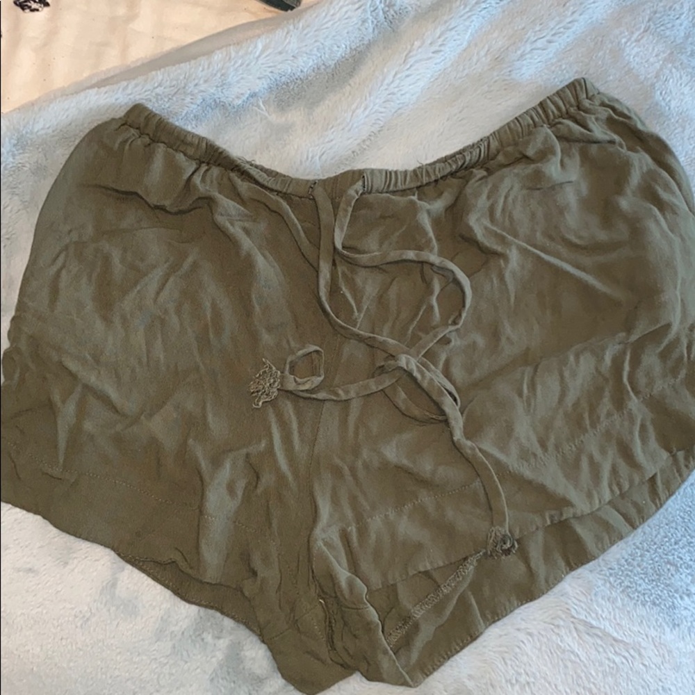 High rise shorts